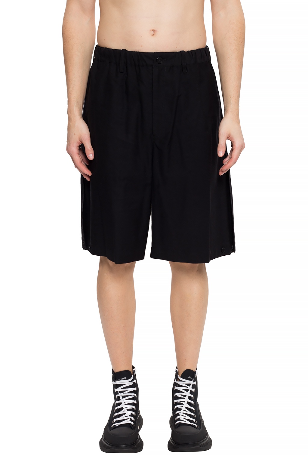 Shorts with vents Yohji Yamamoto - Vitkac Singapore